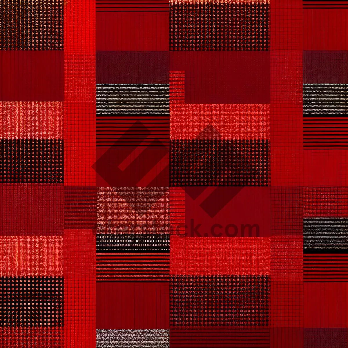 Picture of Modern checkered fabric tile pattern wallpaper texture design