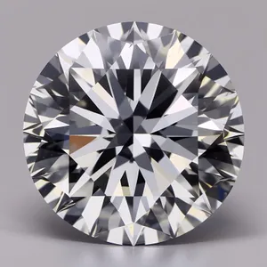 Shimmering Crystal Gemstone in Brilliant Reflection