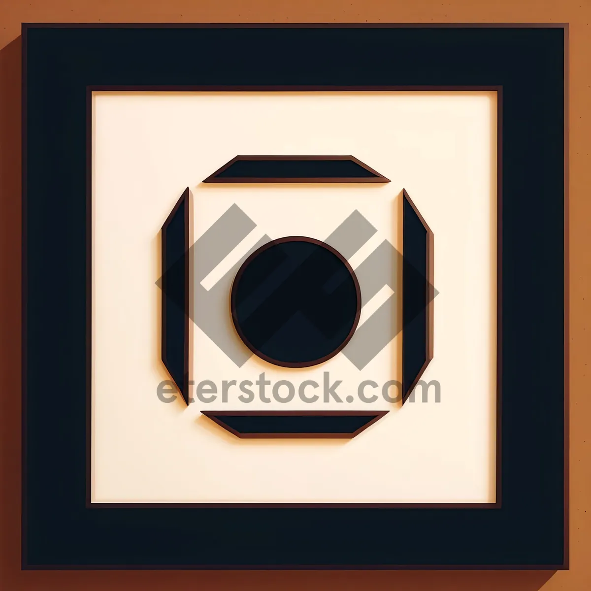 Picture of Modern Stereo Icon for Technology and Photography