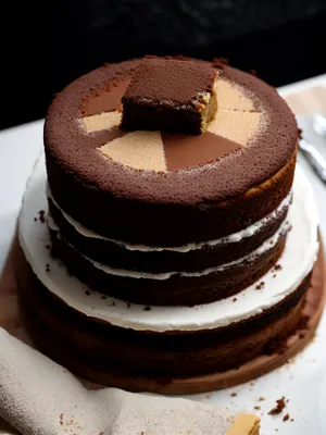 Delicious Espresso Chocolate Cake with Coffee