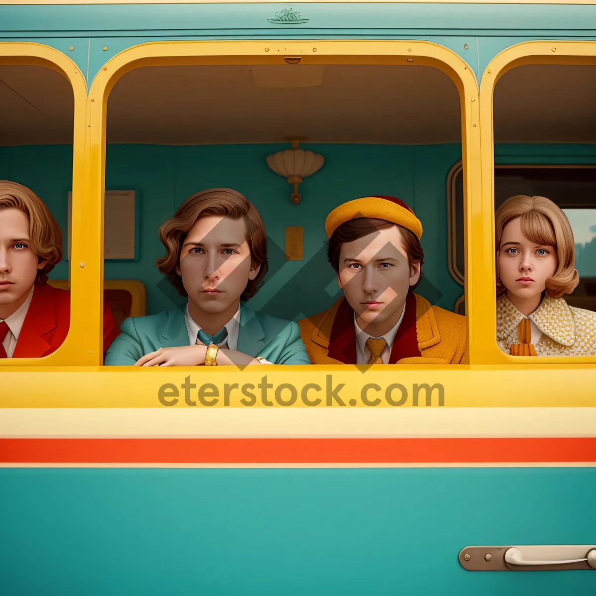 Picture of Professional team of businesspeople working together in office