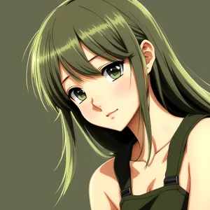 Stylish Haircut: Fashion-forward and Attractive Lady's Portrait