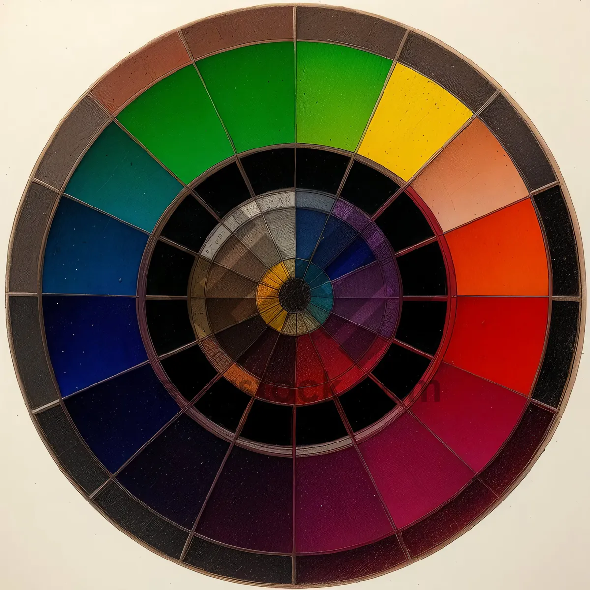 Picture of Digital Disk of Sound Spectrum