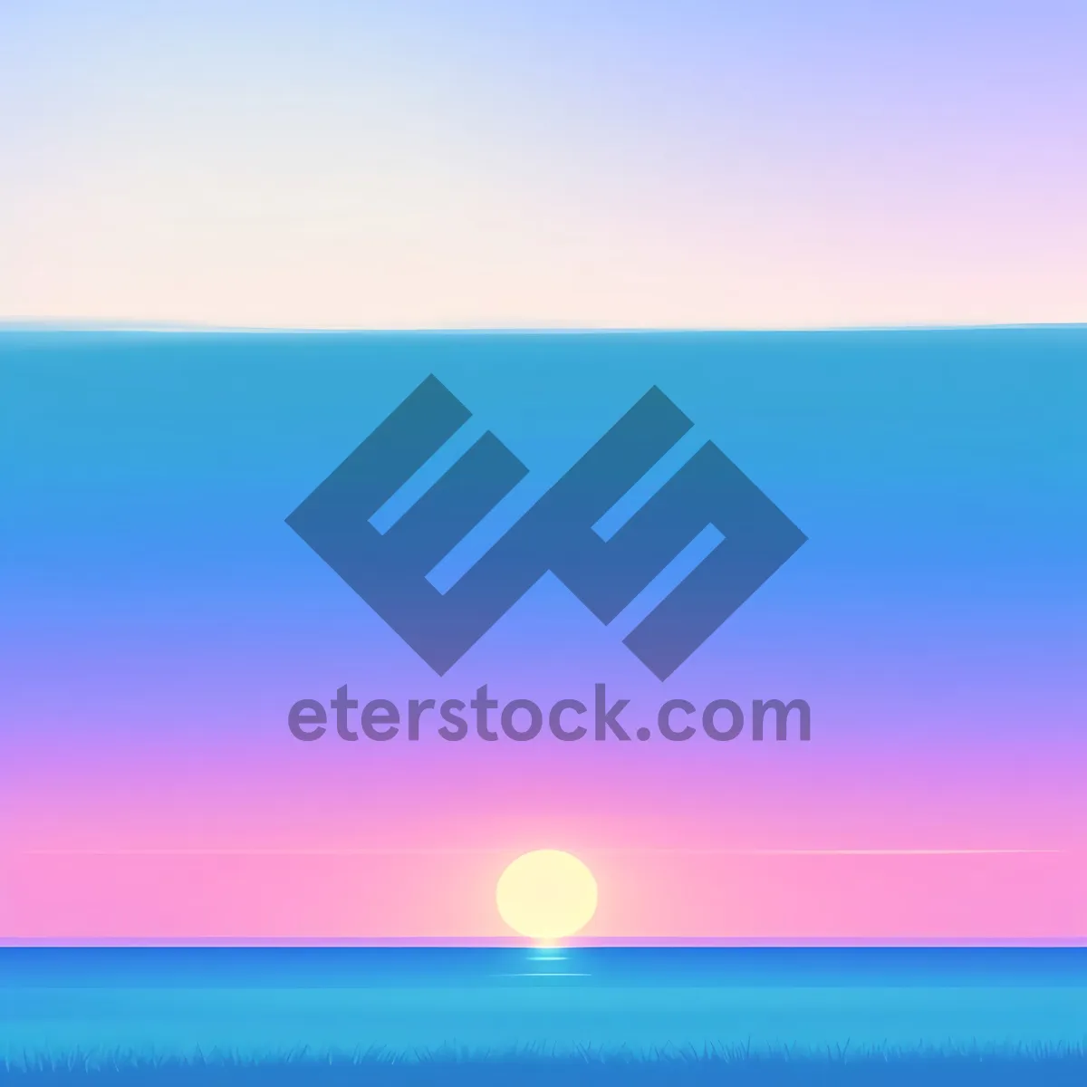 Picture of Vibrant Summer Sky: Bright Sunlight and Clouds