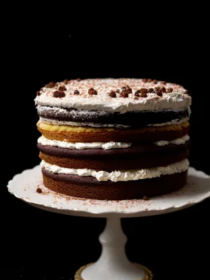 Delicious Chocolate Cake Stack