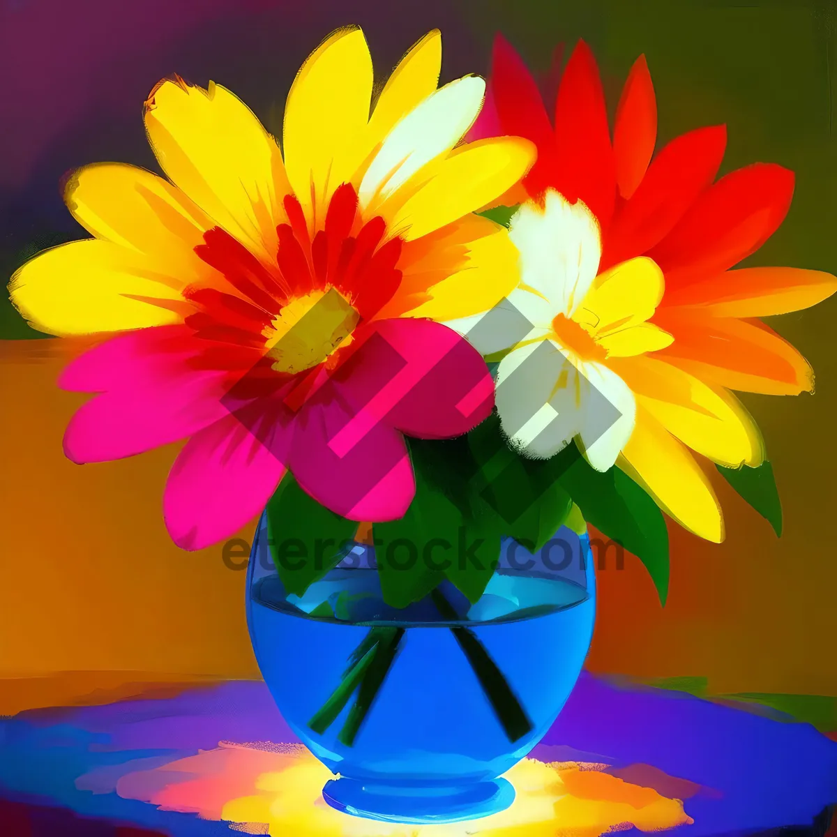 Picture of Vibrant Spring Floral Bouquet