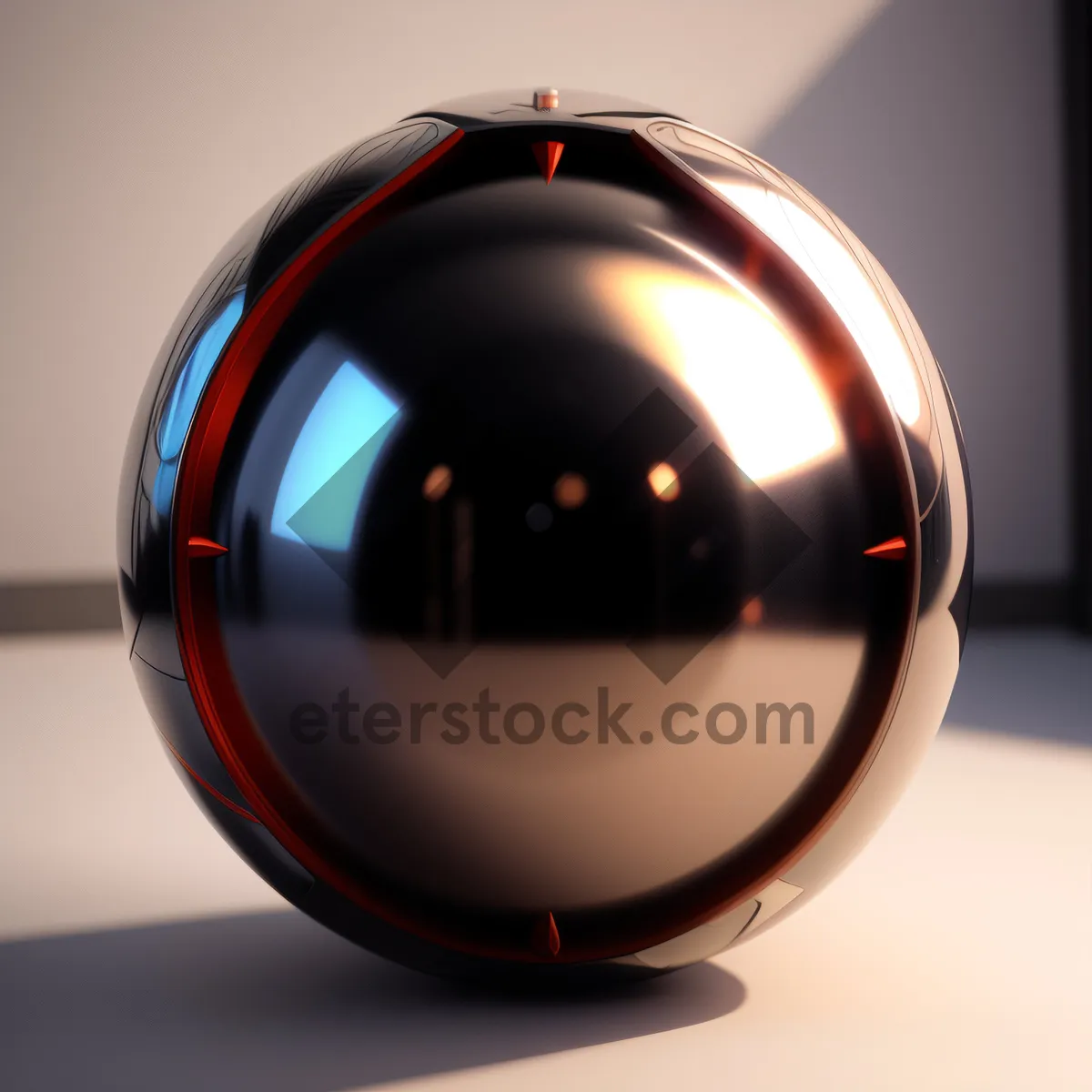 Picture of Shiny Black Glass Circle Button Icon