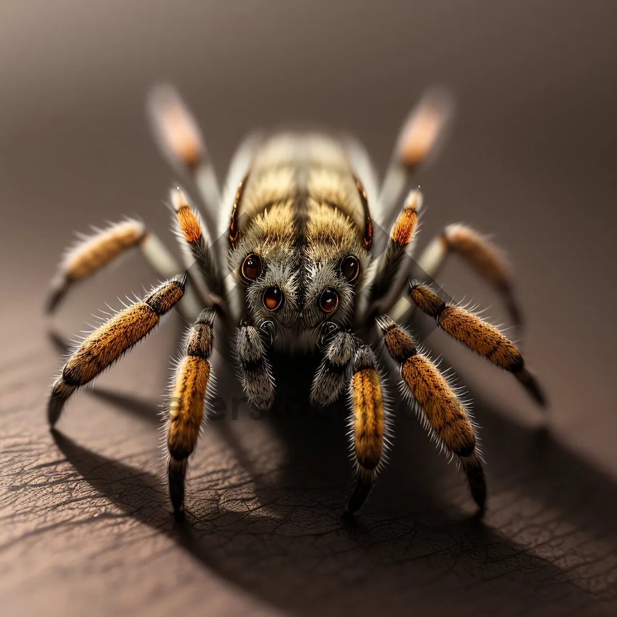 Picture of Menacing Arachnid: The Stealthy Wolf Spider