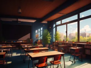 Modern restaurant interior with luxury design and style