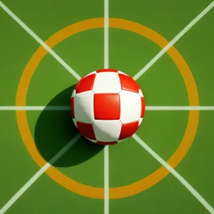 Patriotic Soccer Ball - Global Championship Symbol