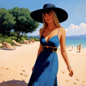Pretty Beach Sarong in Stylish Summer Fashion
