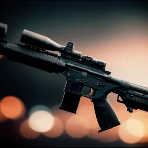 Deadly Arsenal: Advanced Military Assault Rifle