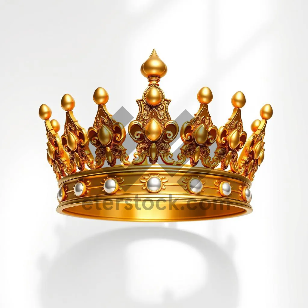 Picture of Golden Baron Bangle Ornament Art Design