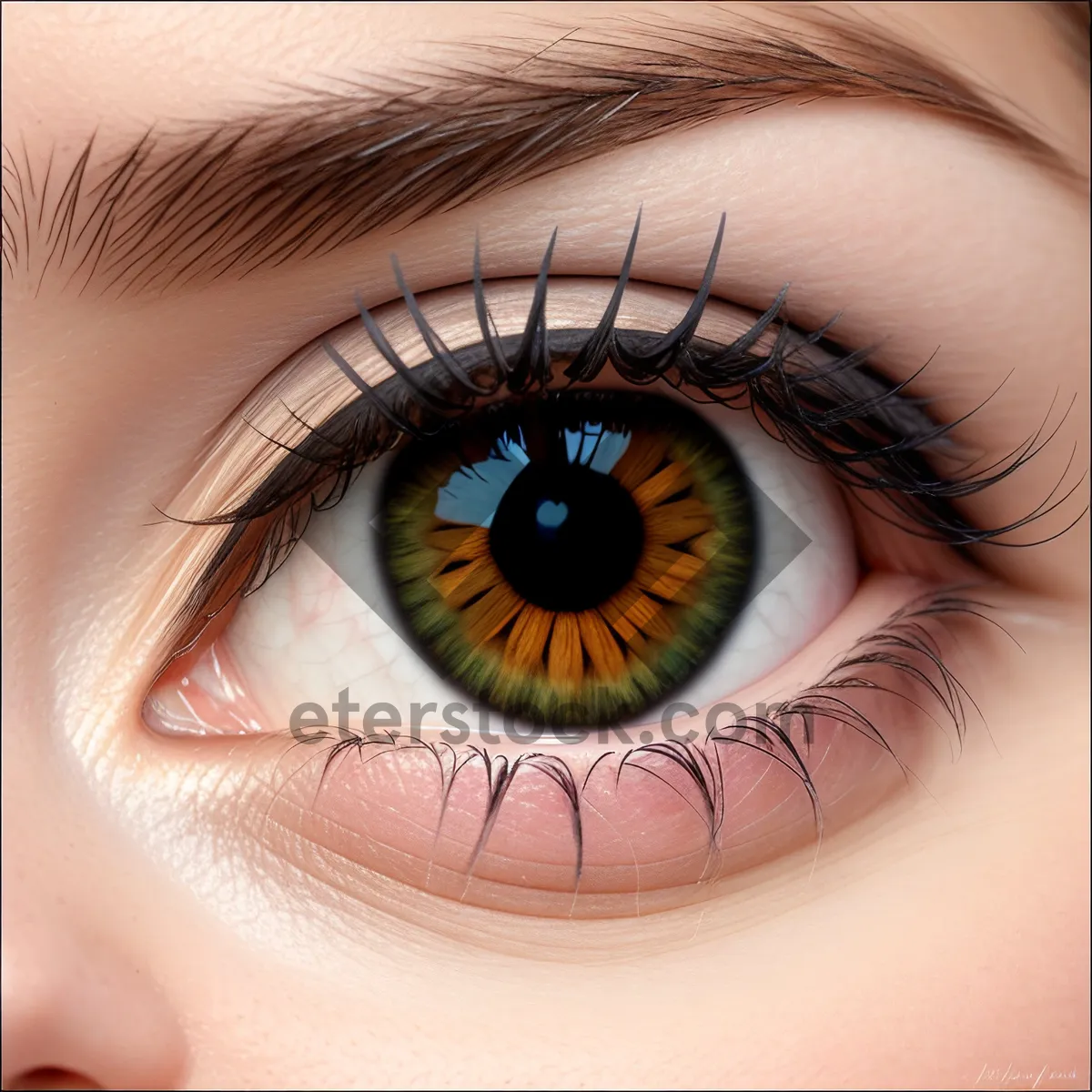 Picture of Enhancing Eye Makeup for Fashionable Look