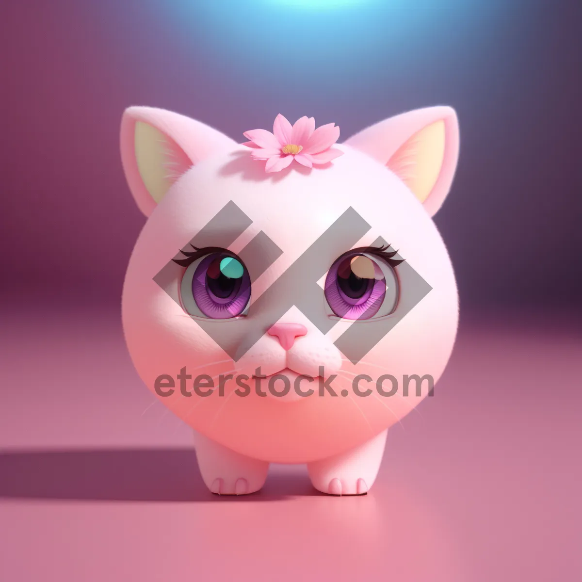 Picture of Piggy Bunny Coin Bank: Cute and Wealthy Savings Solution