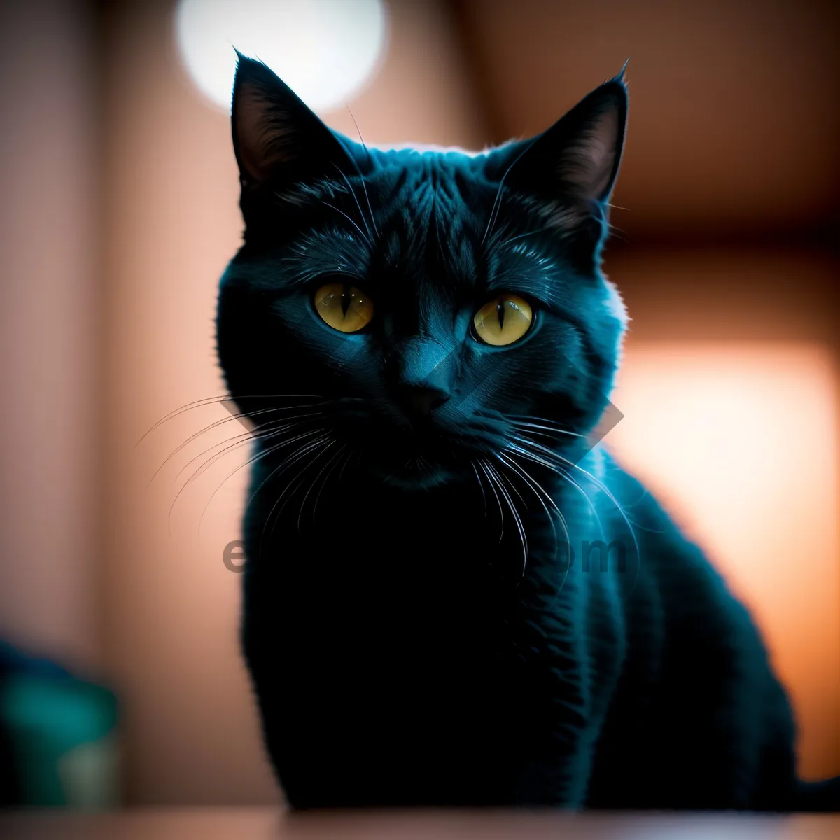 Picture of Adorable gray tabby kitten with whiskers
