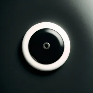 Shiny Black Audio Disc with Sound Knob