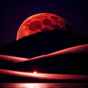Night Sky Orbiting Moon: Celestial Cosmos"
(Note: The name can be adjusted according to specific SEO requirements and character limitations)