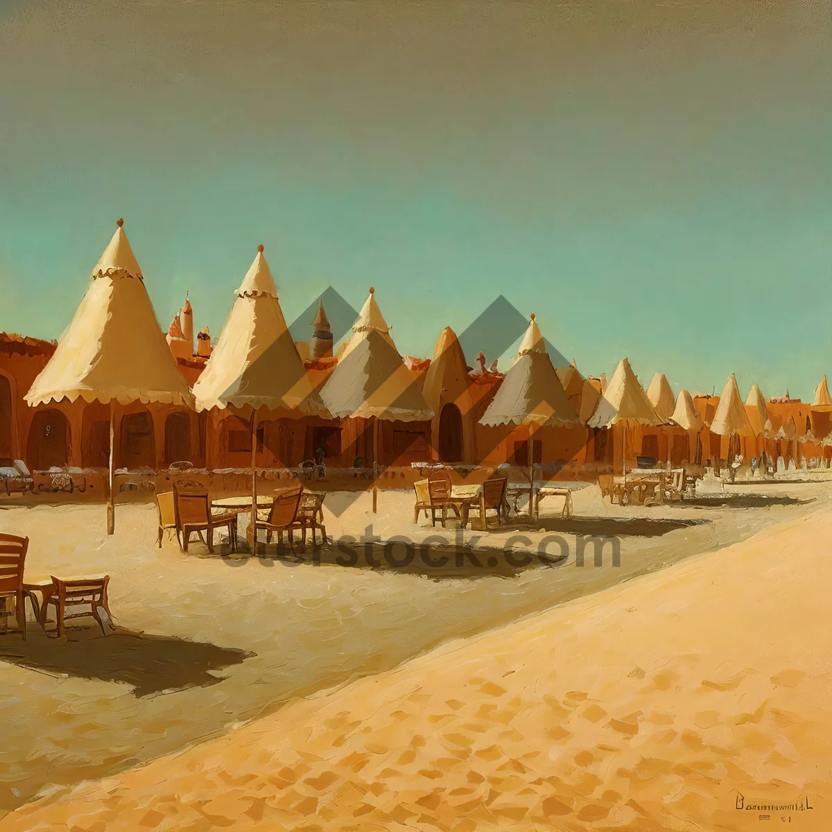 Picture of Idyllic Beach Escape: Serene Resort by the Sea