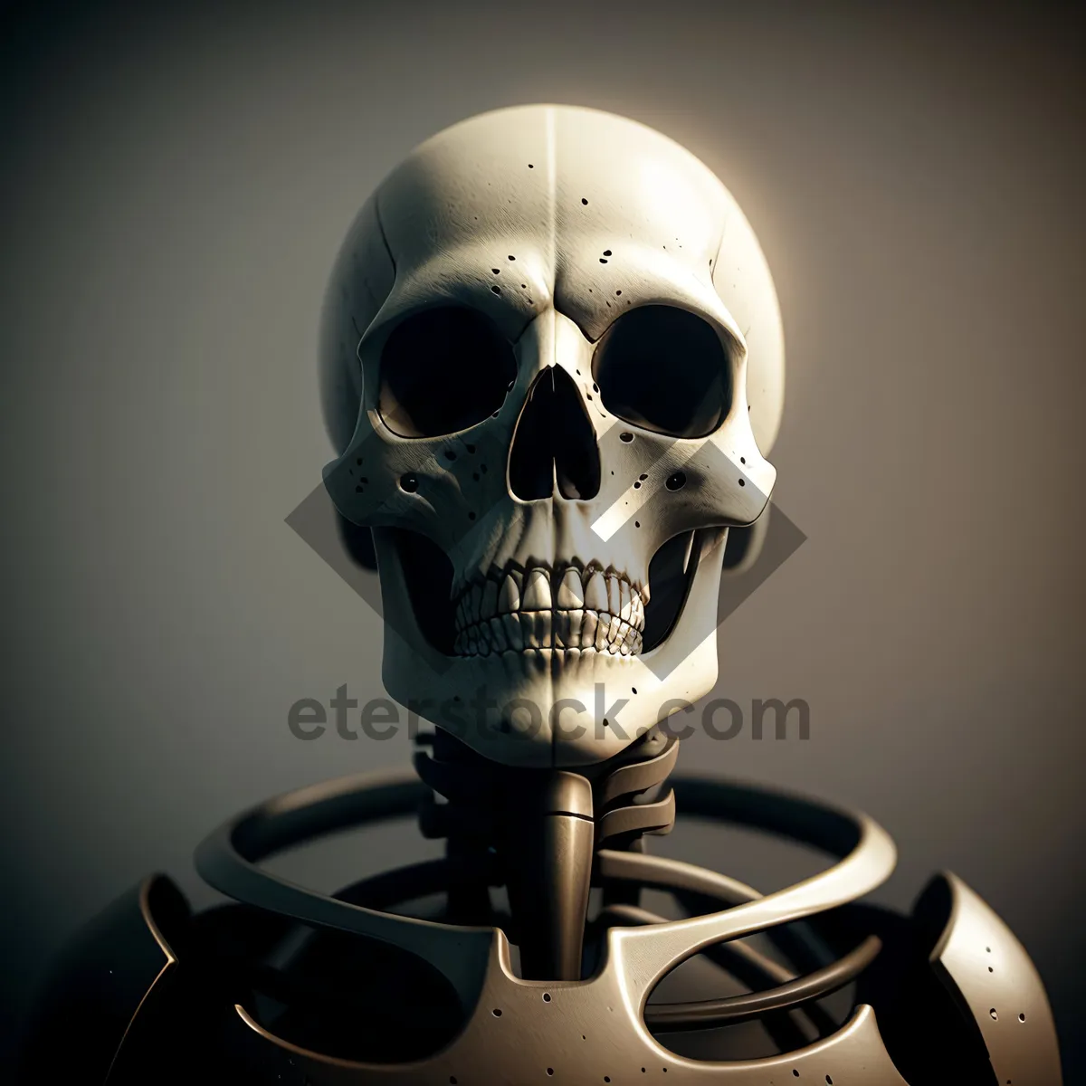 Picture of Grim Reaper's Protective Oxygen Mask: Defying Death