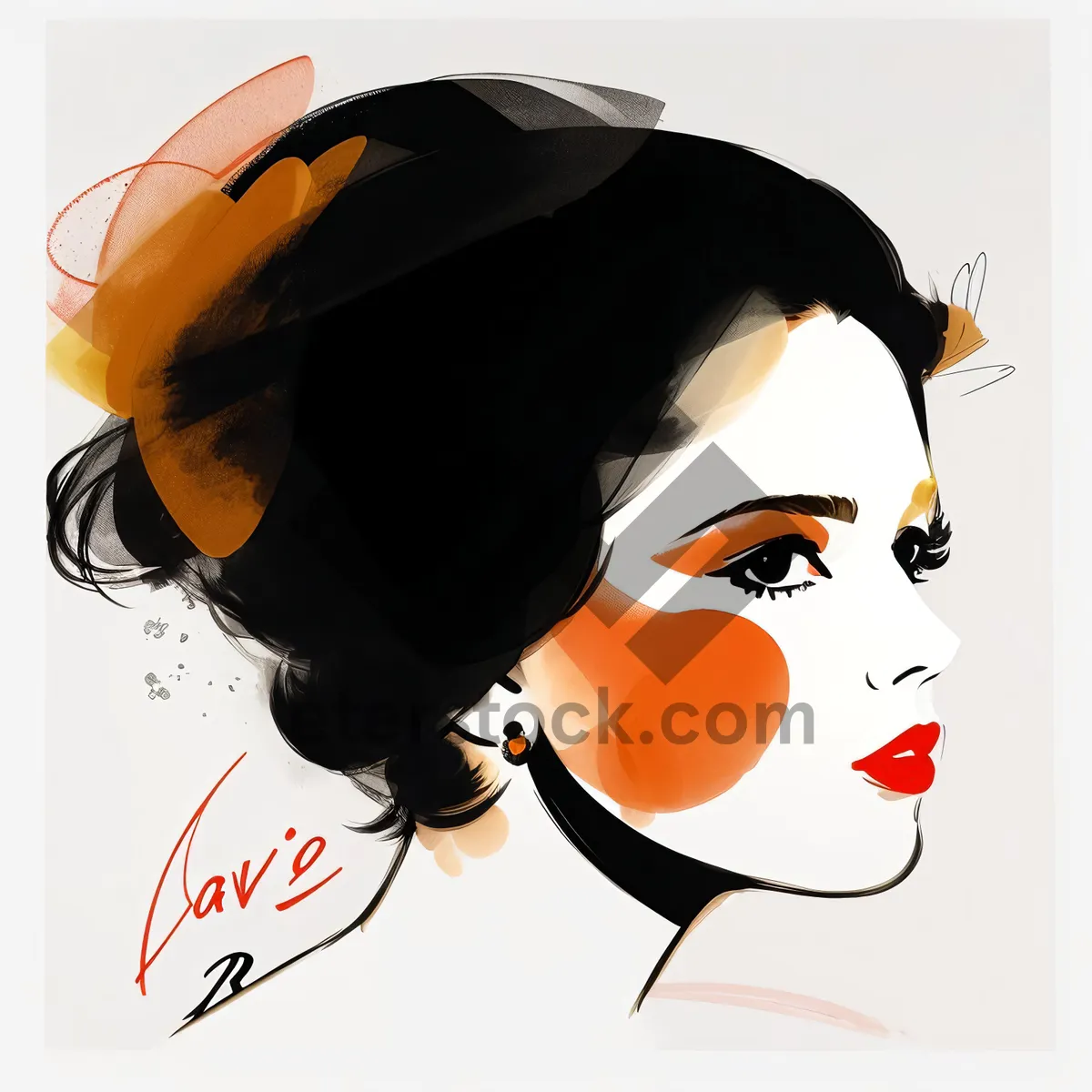 Picture of Fun DJ Cartoon Art: Disk Jockey Clip Art