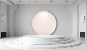 Digital graphic button with shiny design elements