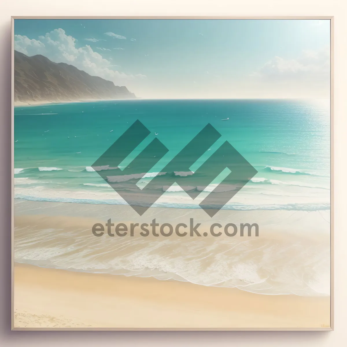 Picture of Paradise Coast: Tranquil Sands and Turquoise Waters