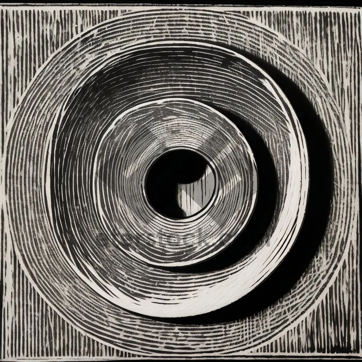 Picture of Digital Motion Circle - Transparent CD Design