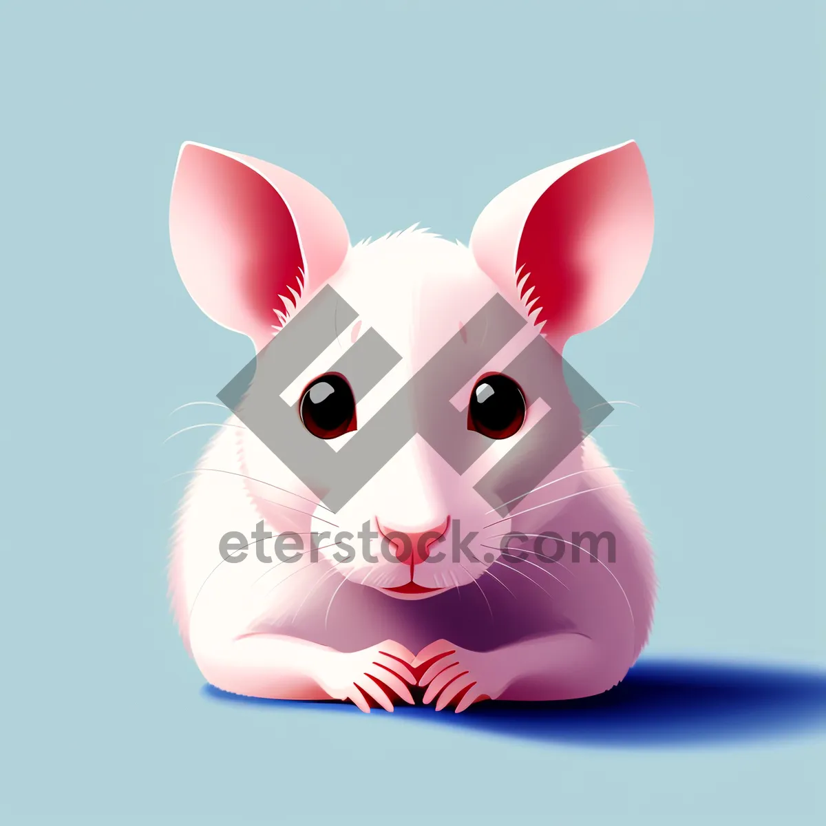 Picture of Cute Bunny Savings Bank Cartoon