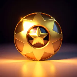 Patriotic Soccer Ball - World Cup Championship Icon