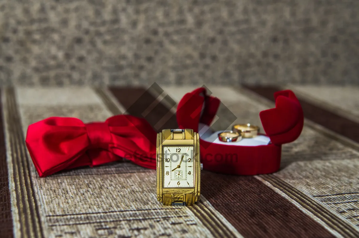 Picture of Wedding love celebration gift with sealing wax decoration