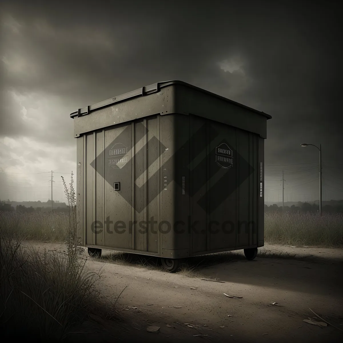 Picture of Sky-high Garage Hut in Architectural Building