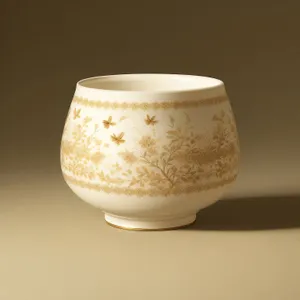 Morning Coffee in Porcelain Cup