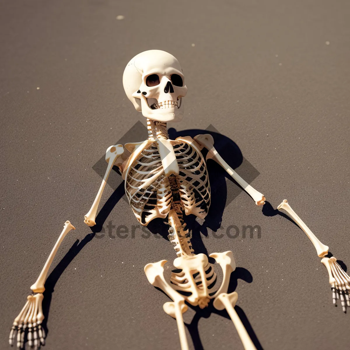 Picture of Conceptual Skeleton: Terrifying 3D Death Pose