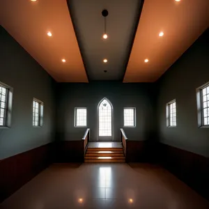 Modern Luxury Hall with Stylish Interior Design