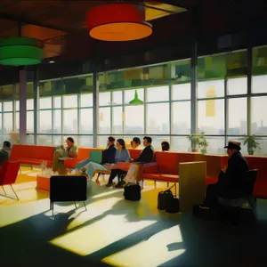 Modern Interior Design for Cafeteria Restaurant