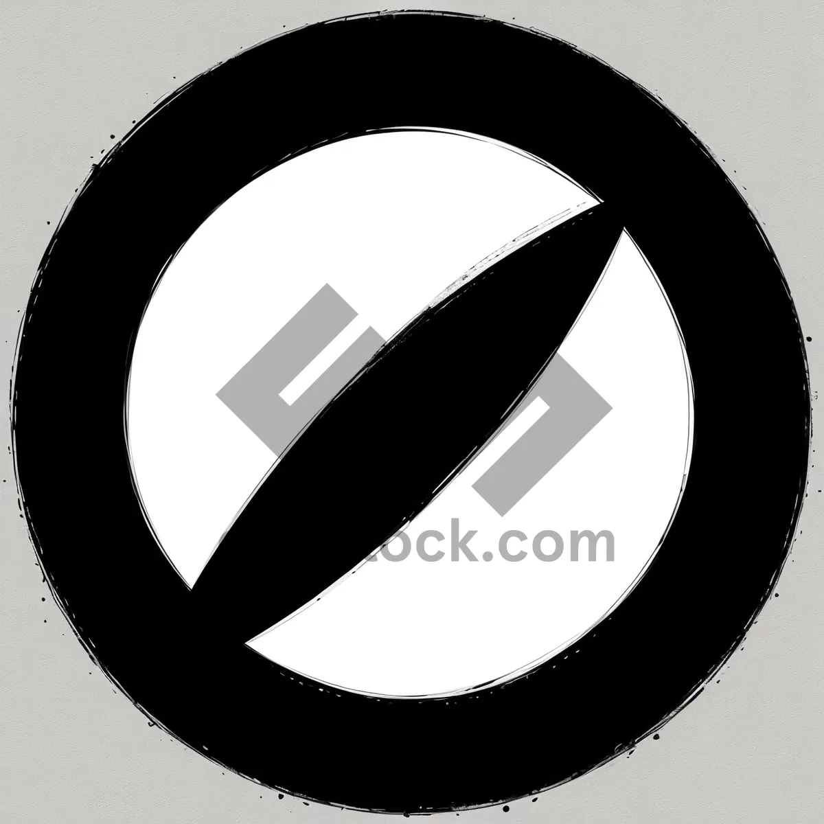 Picture of Secure Seal Fastener Symbol in 3D Circle