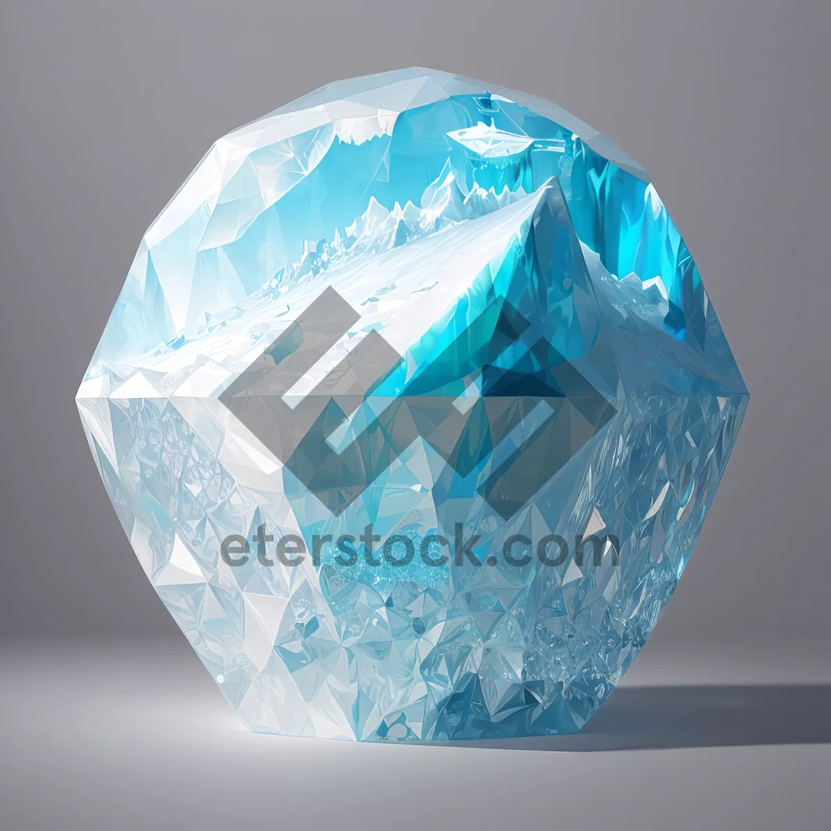 Picture of Glistening Diamond Earth Globe