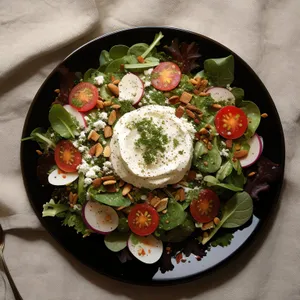 Gourmet Grilled Vegetable Salad with Tomato Sauce