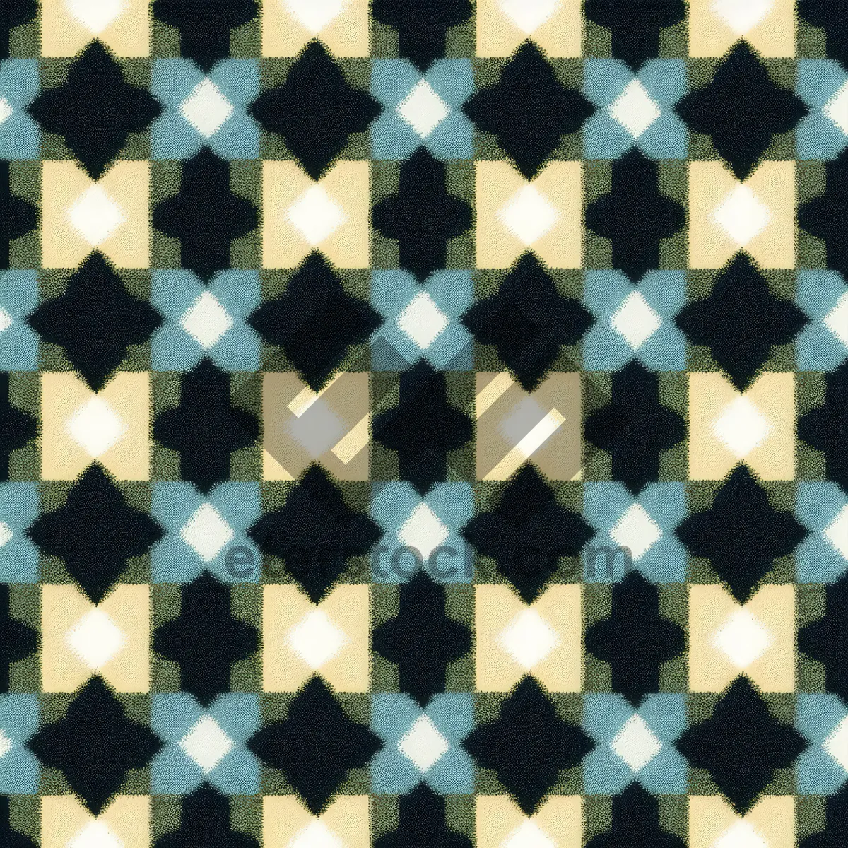 Picture of Geometric Checkerboard Pattern Tile Design - Modern Decor