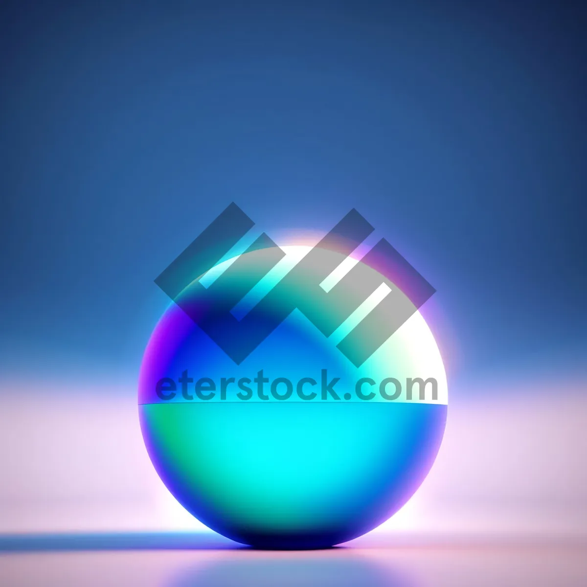 Picture of Shiny Bright Sphere Ball Graphic