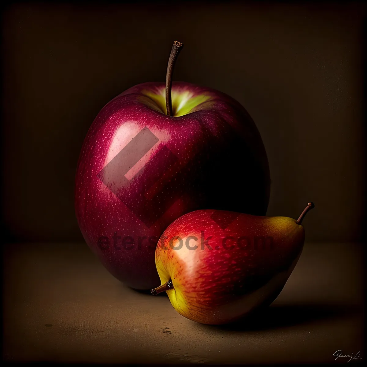 Picture of Juicy Red Delicious Apple - Fresh and Nutritious