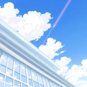 Vibrant Cloudscape: Illuminating the Sky for Business