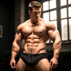 Ripped and Powerful: The Ultimate Male Physique