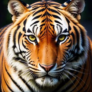 Striped Predator - Majestic Tiger in the Jungle