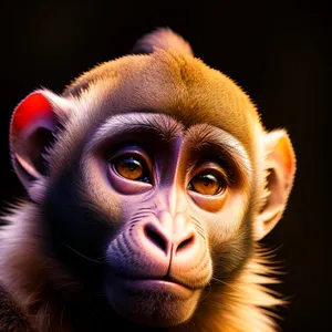 Eyes of the Wild: Orphaned Baby Orangutan in Jungle