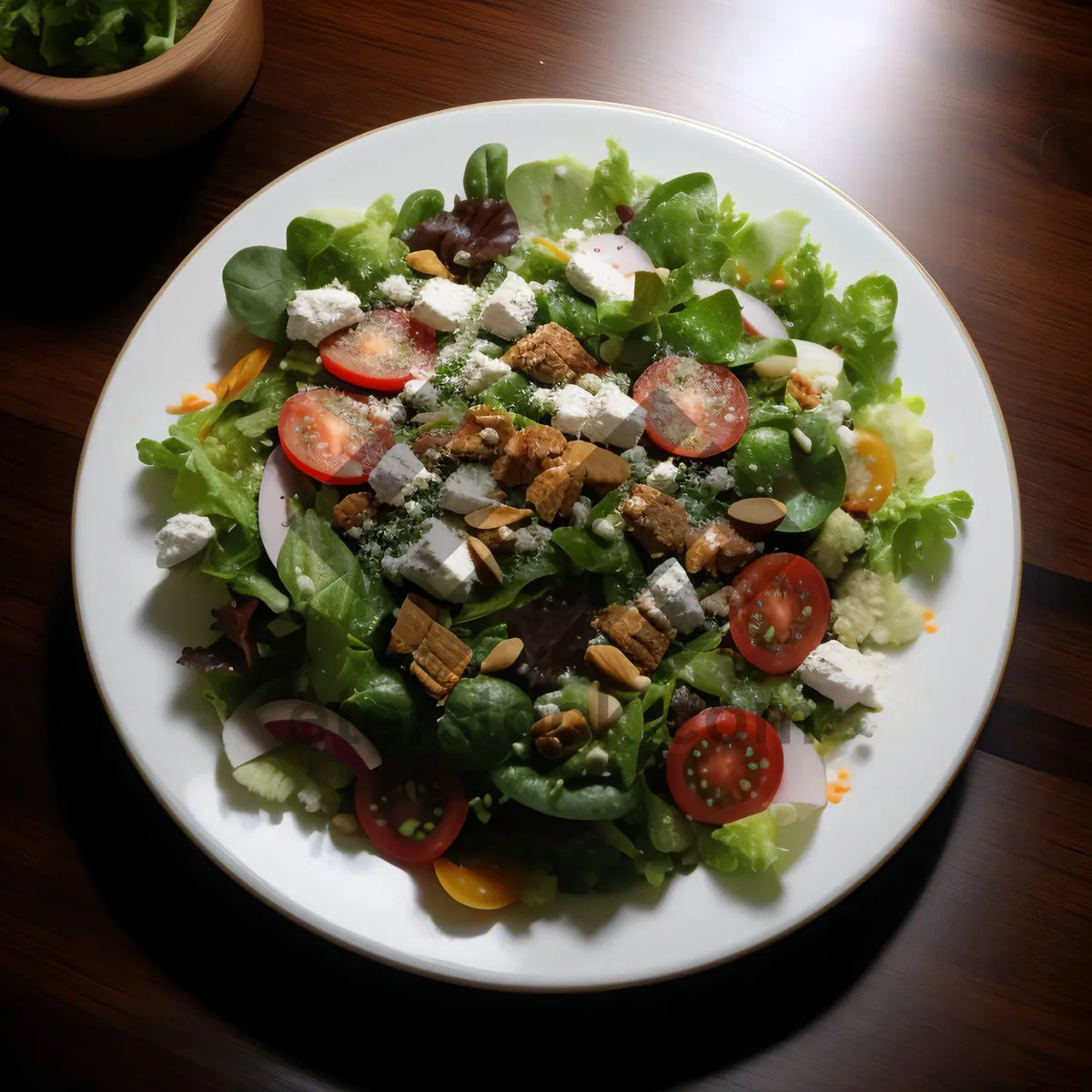 Picture of Grilled Beef Salad with Spicy Vegetable Sauce