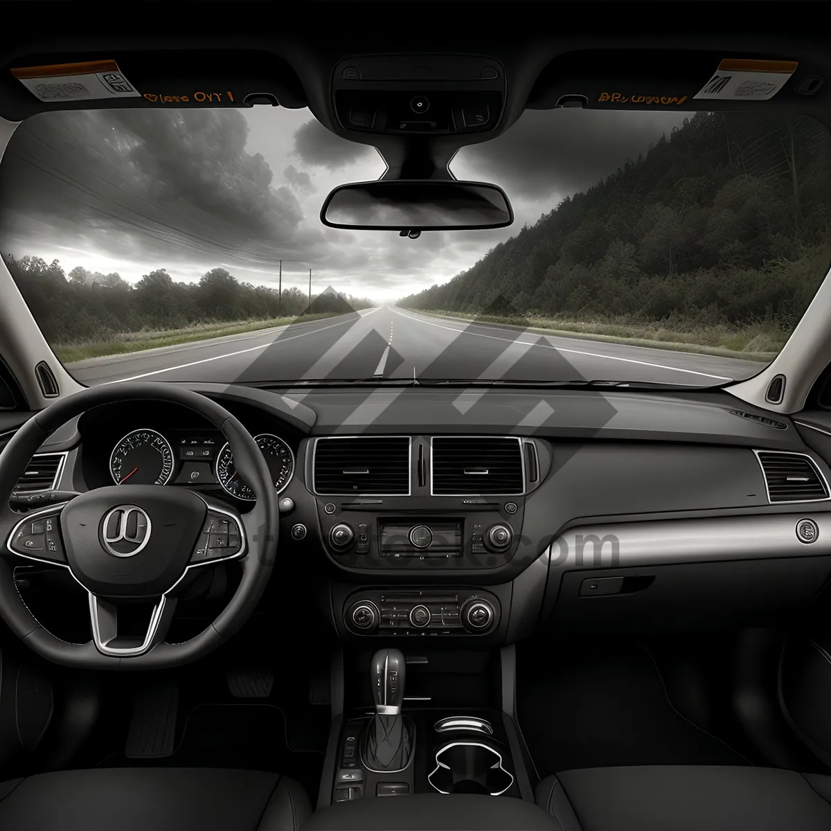 Picture of Speed Machine: Modern Luxury Car Interior