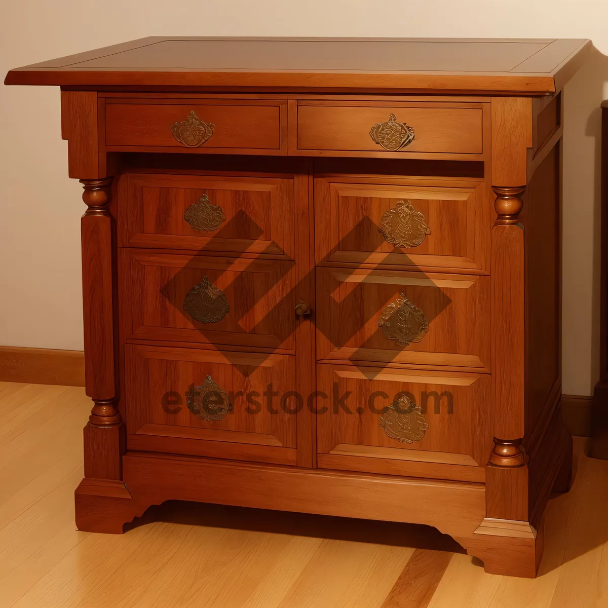 Picture of Wooden Buffet: Classic Elegance for Modern Interiors