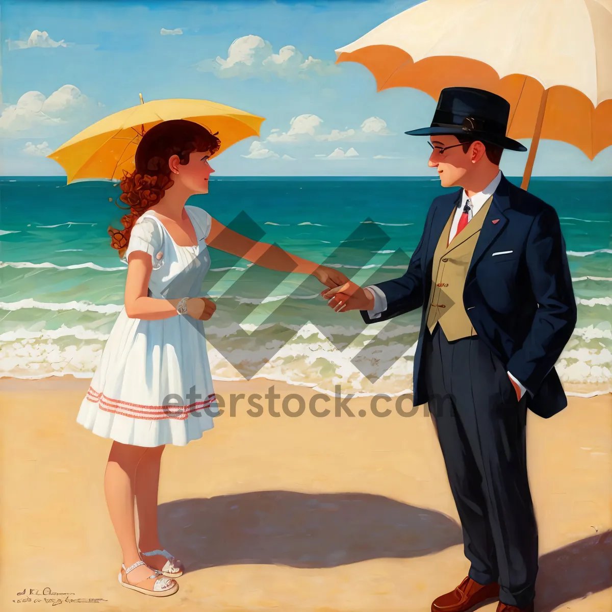 Picture of Sun-kissed Paradise: Beach Fun in the Tropical Resort